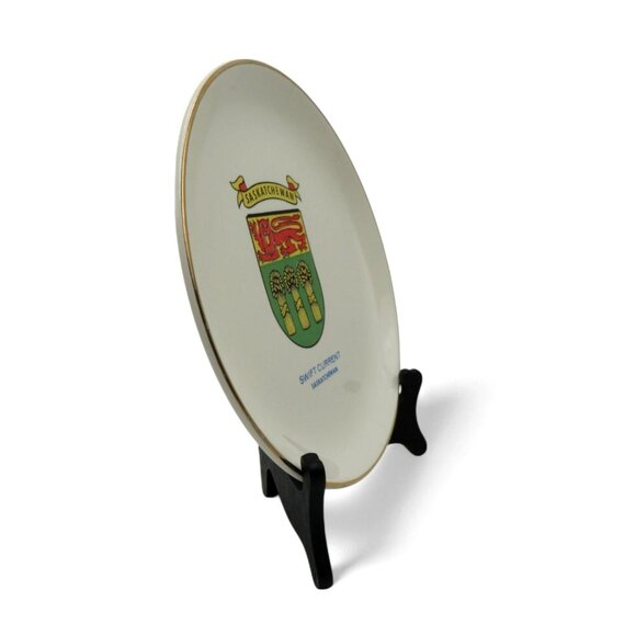 Swift Current Saskatchewan SOUVENIR PLATE Canadian Collectible 10" - Picture 2 of 10